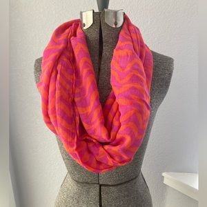 Lilly Pulitzer Pink Orange Scarf
